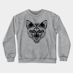 Wild cat Crewneck Sweatshirt